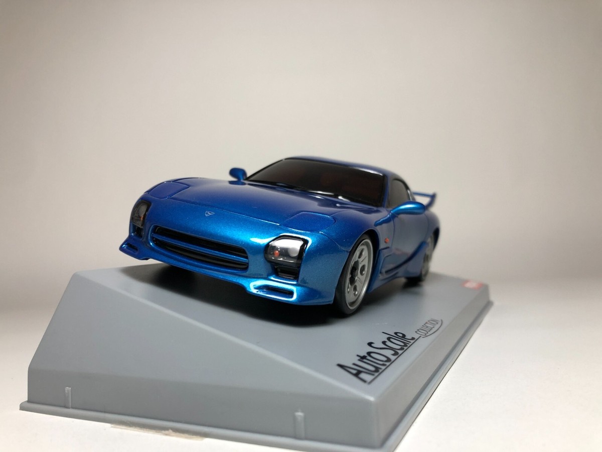 ミニッツ　オートスケール　FD3S ブルー Amazon.co.jp: の初期モデル RX-7 FD3S メタリックブルー