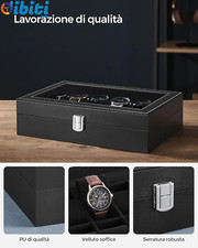 8 Supporti In Velluto Per Orologi - Grigio, 7.2x4.5x3.6cm, Per Esposizione Gioielli - Foto 4