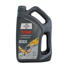 Fuchs Titan Supersyn Longlife 5w-40 5w40 Synthetic Engine Oil - 5 Litres 5L 8.39 per litre