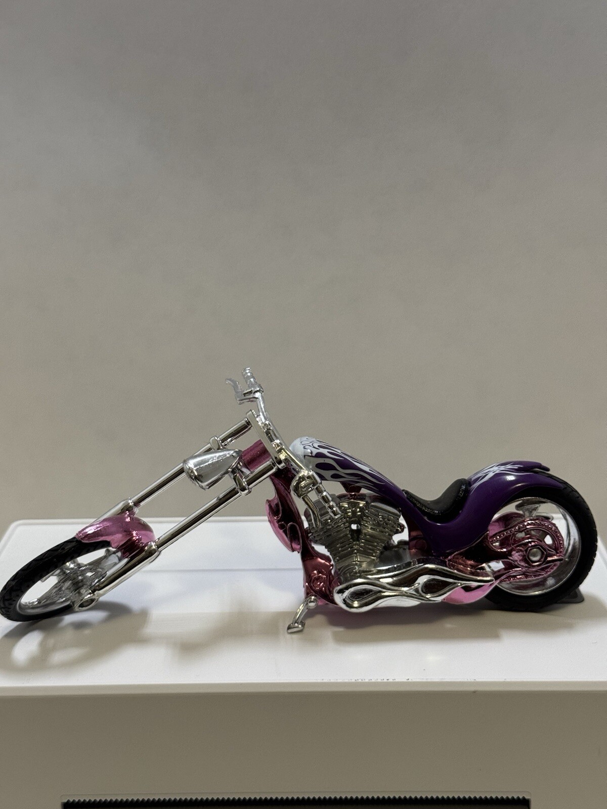 Purple County Choppers OCC Green & Silver Chopper Die Cast Bike Toy Zone Inc.
