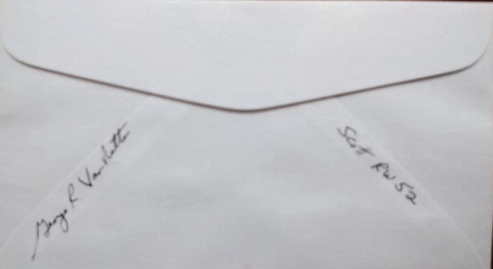 VAN NATTA MIGRATORY BIRD HUNTING & CONSERVATION SCOTT RW 52 HAND PAINTED HP FDC - Image 2 of 2