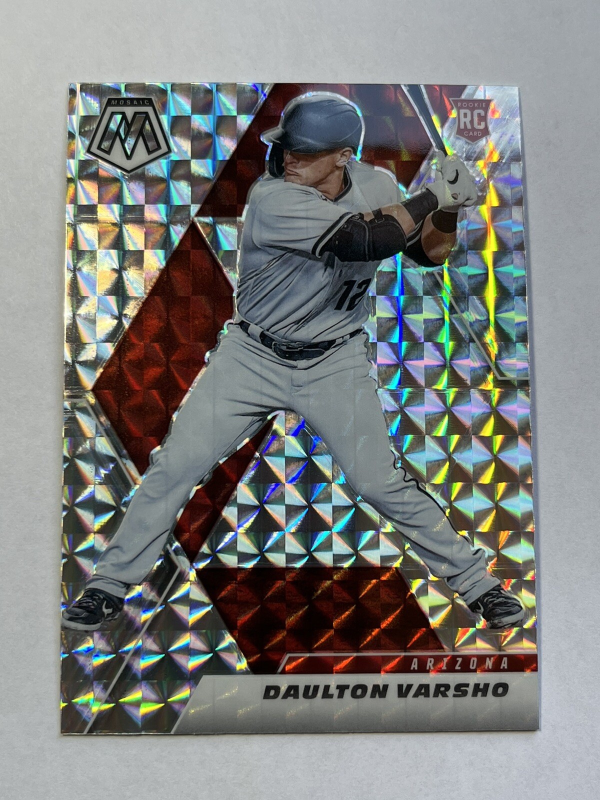 2021 Mosaic Daulton Varsho Silver Mosaic Prizm Diamondbacks Toronto Blue Jays 🔥