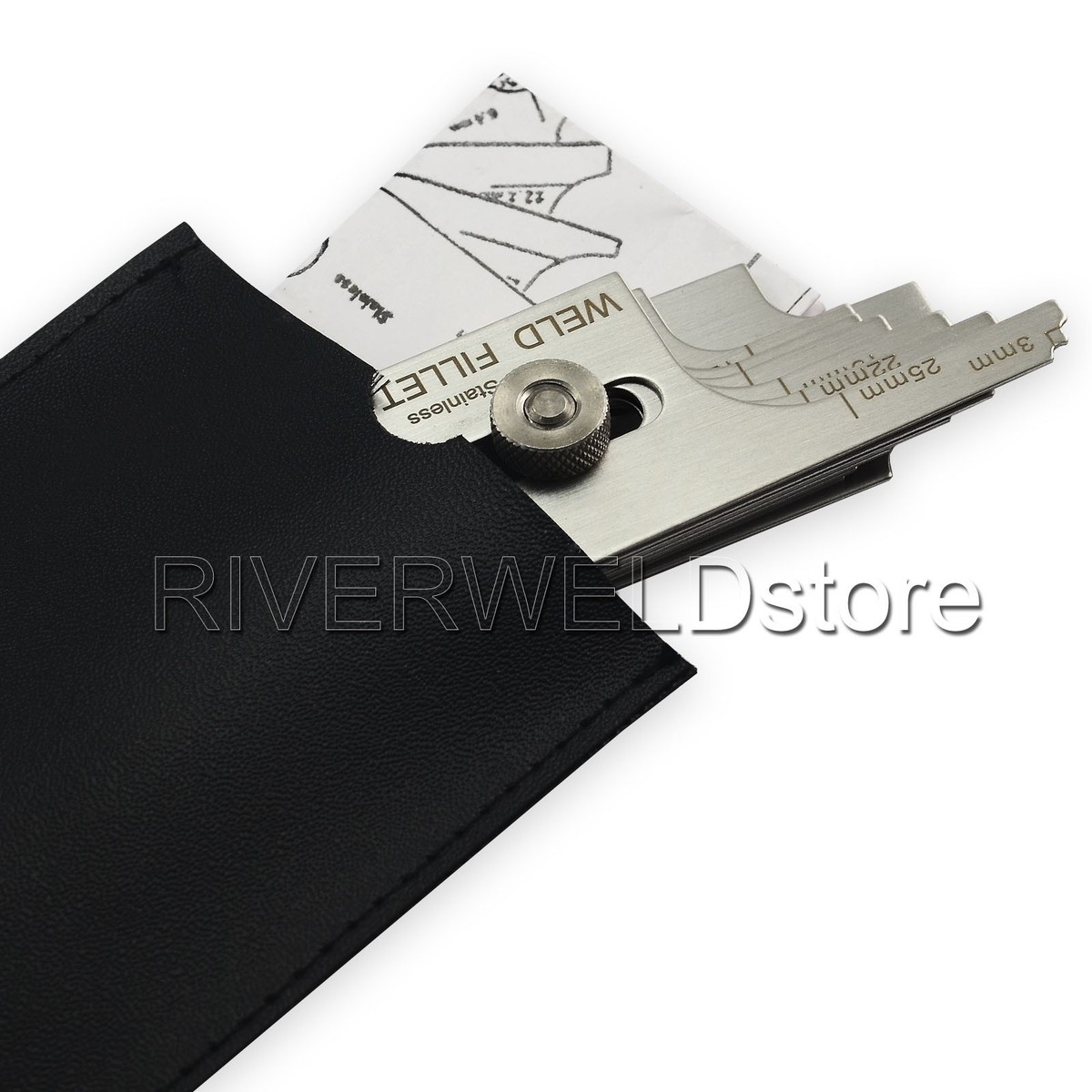 Calibro Per Saldature RIVERWELD - Set 7 Pezzi Per Misure Raccordi In Metrico E Pollici - Foto 9