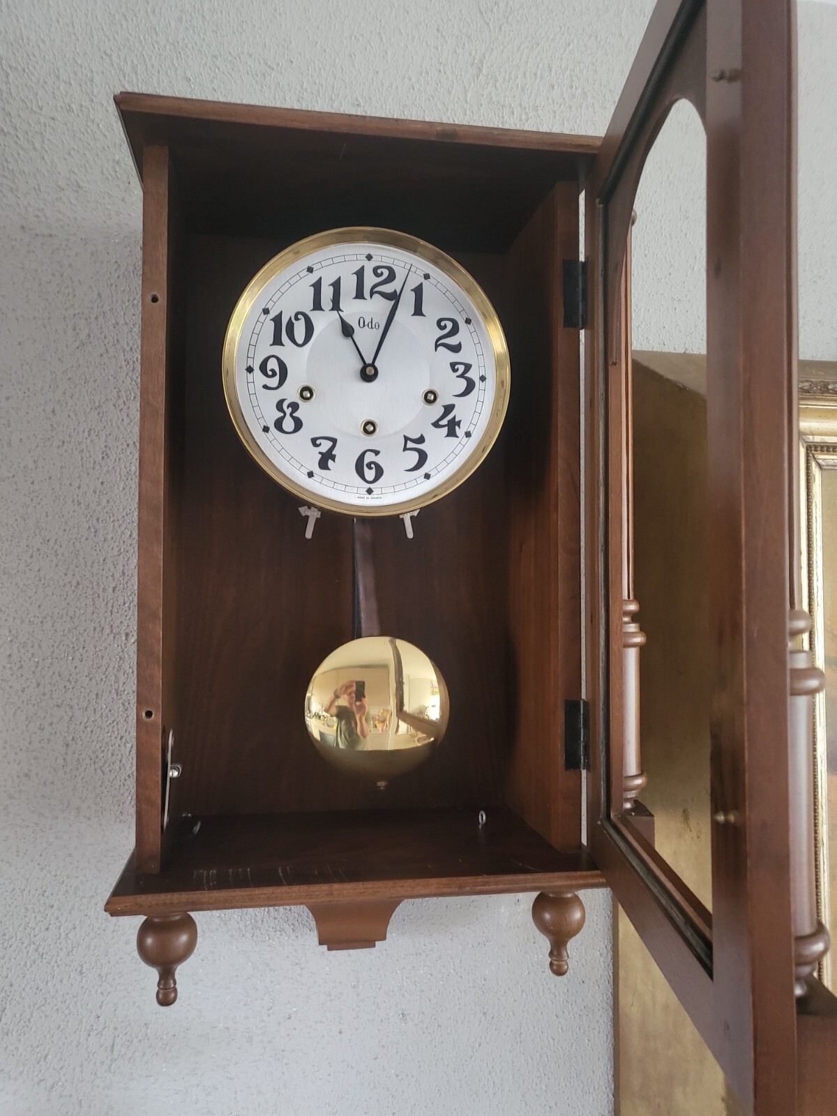 French Odo Westminster chime wall clock ( 0499 ) eBay