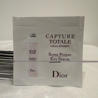 Lot of 20 Christian Dior  Capture Totale Cell Energy Super EYE Serum Packets 