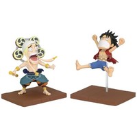 One Piece Monkey D Ruffy & Enel World Sammelfigur 7Cm Banpresto