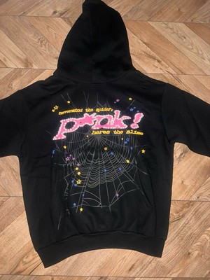 Spider Hoodie Black