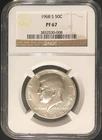 1968 S Kennedy Half Dollar Proof NGC Graded PF 67
