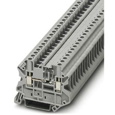 2PC PHOENIX CONTACT - IC 3046210 Terminal Block Component Screw Conn Gray UT 4-