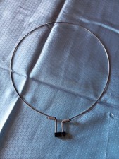 ANTENNA CIRCOLARE per TV Televisori VINTAGE D'EPOCA Ricambio Usato Originale !