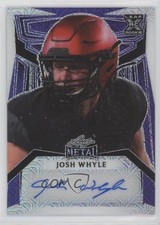 2023 Leaf Metal Portrait Auto Purple Mojo 3/3 Josh Whyle #PA-JW1 Auto 02lw