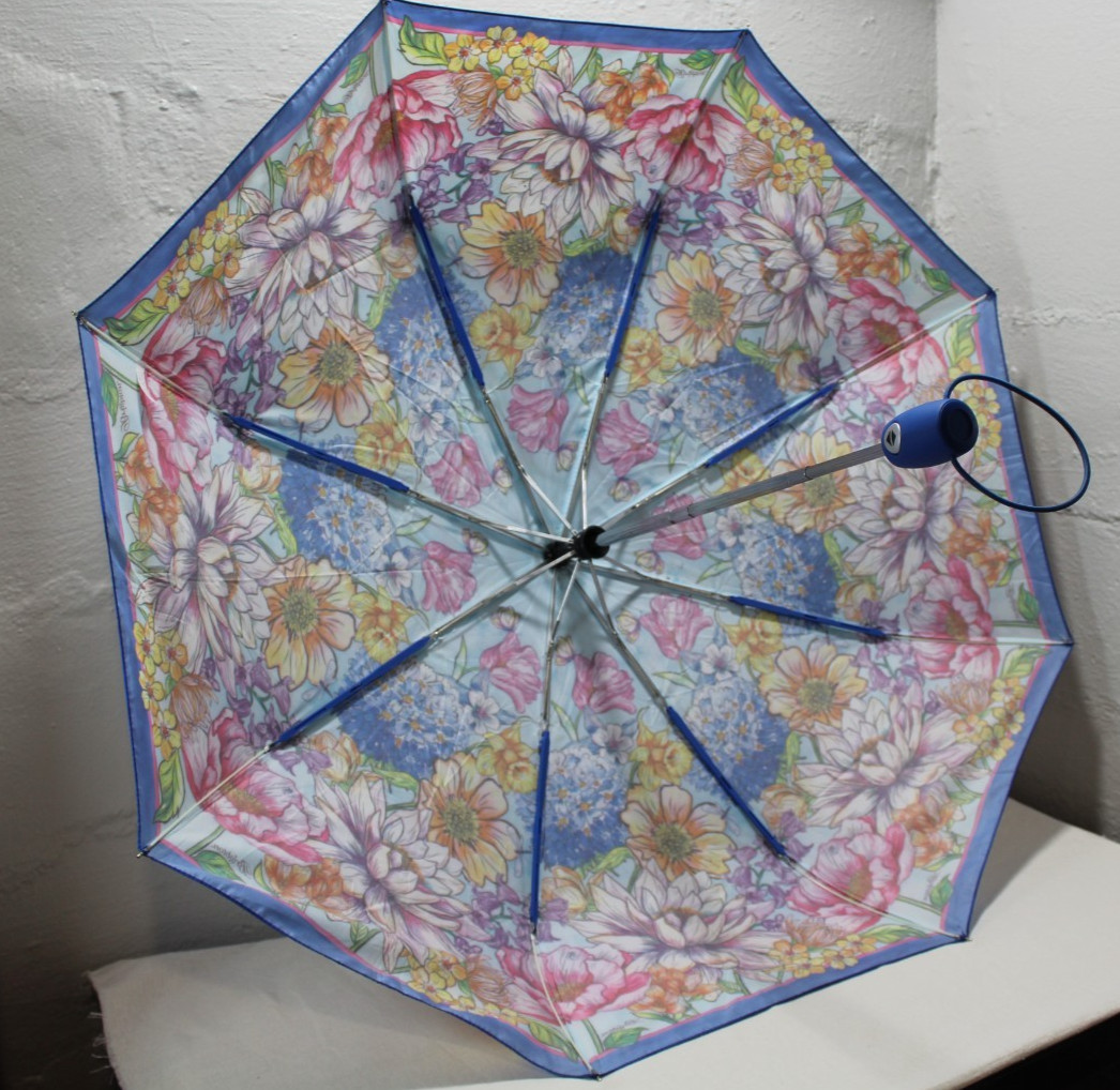 Brighton Automatic Umbrella Enchanted Garden Flor… - image 3