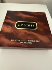Vintage Aramis Aftershave + Cologne Connoisseur two bottle box set  
