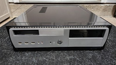 Antec Black and Silver HTPC Computer PC Case RETRO SLEEPER Bare Bones No PSU