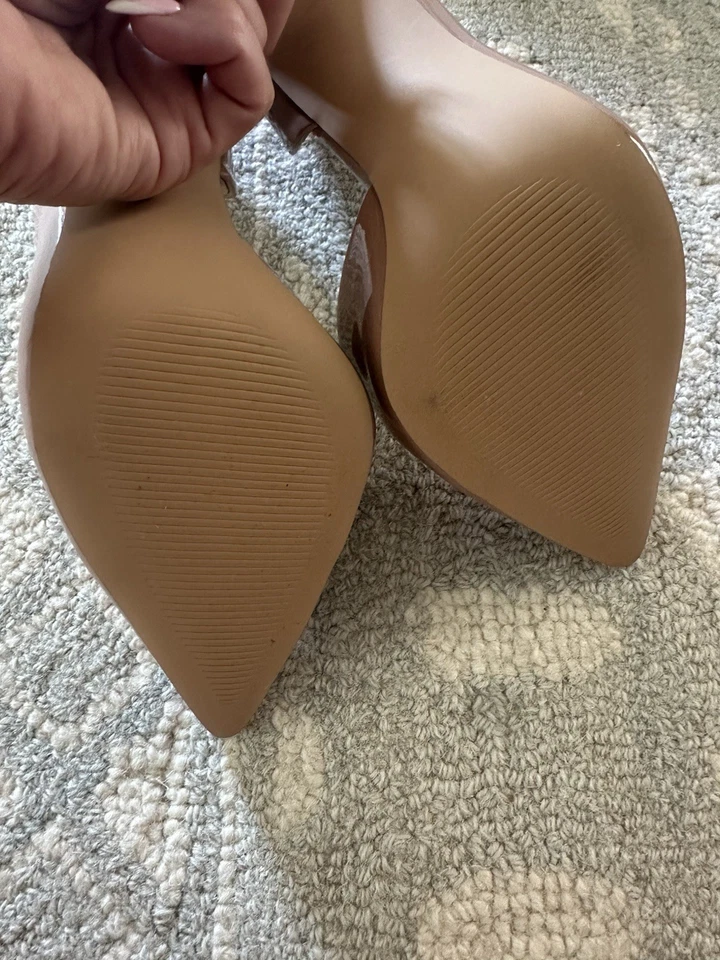 Tacones Steve Madden beige rubor nude talla 7,5 Foto 4 de 4