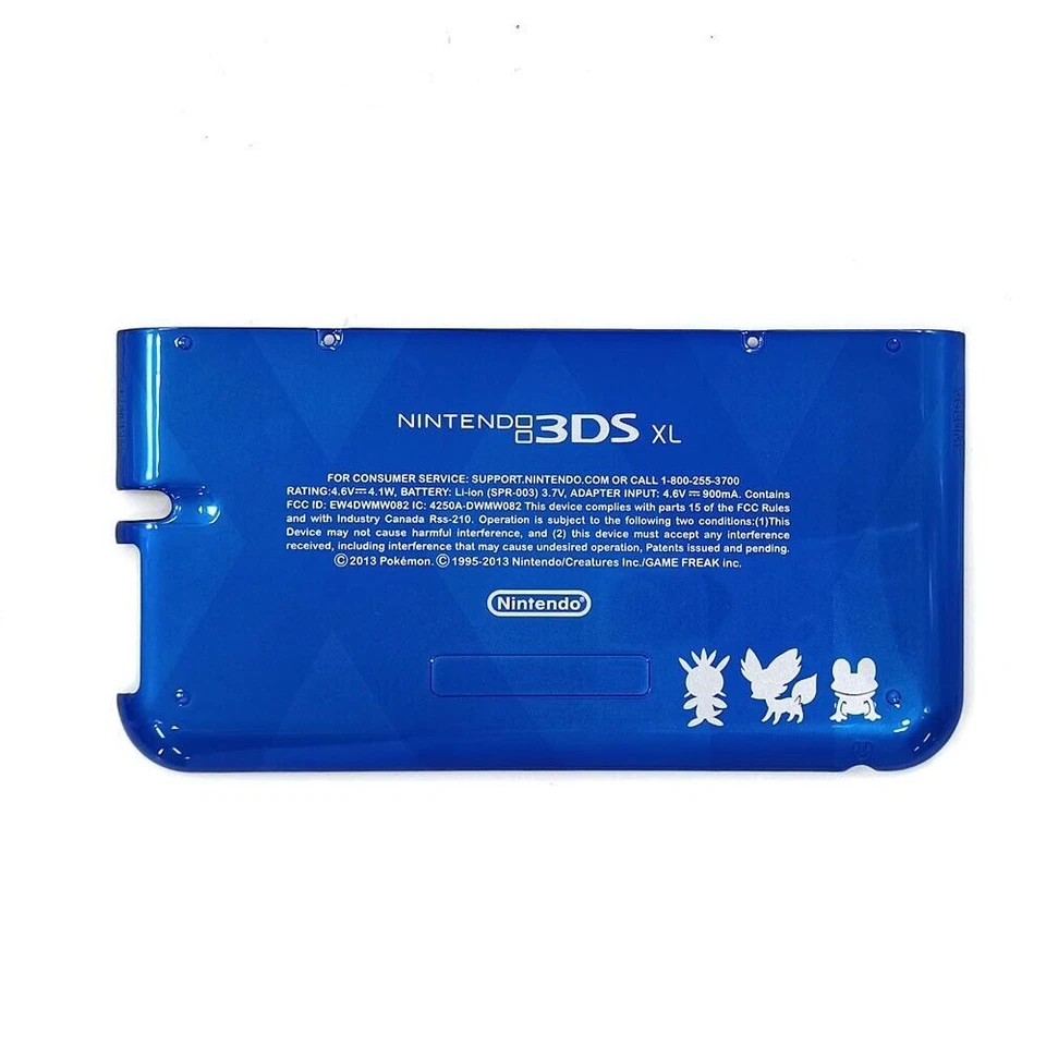 Cover/Shell/Housing A+E Replacement Part For Nintendo 3DS XL Console Blue - Image 3 of 4