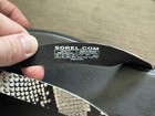 Sorel Ella II Thong Sandals Womens 8.5 Snake Print Flip Flop Beach White Black — photo 4