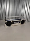 Vintage Sanyo M7770K Portable Radio Working Boombox Japan - No Tape