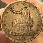 1876 Trade Dollar XF