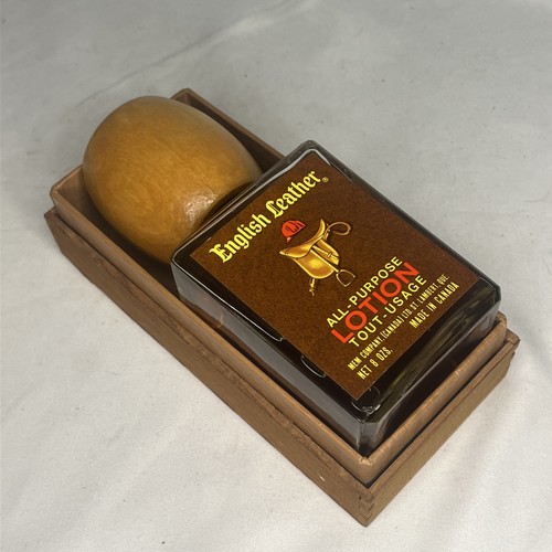 Men's Vintage English Leather All Purpose Lotion 8 Fl Oz Full /w Box - Picture 6 of 7