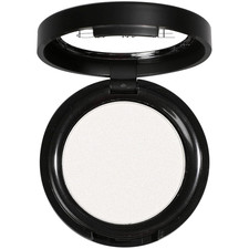 ISMINE Single Eyeshadow Powder Palette Shimmer Pearl White, High Pigment, Longwe