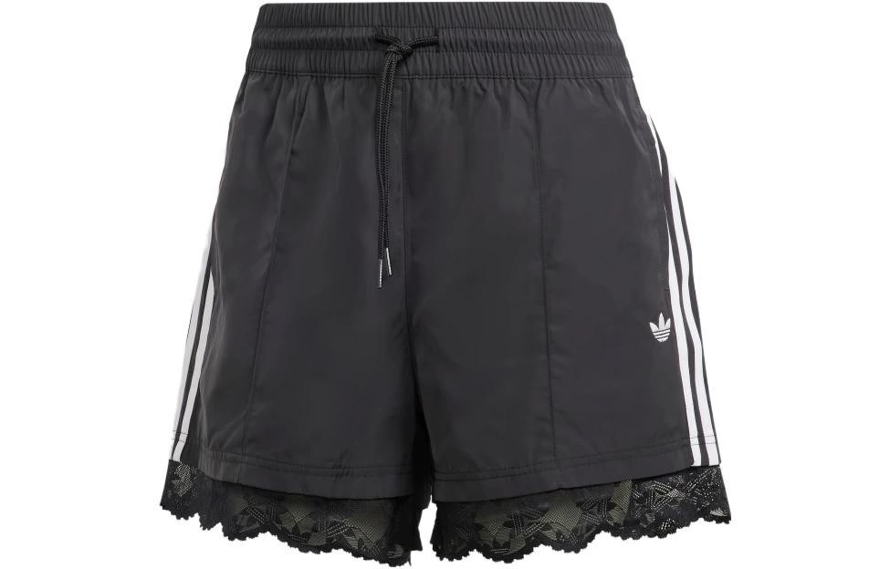 adidas originals LACE TRIM 3-STRIPES SHORTS - II5605 New Size | eBay
