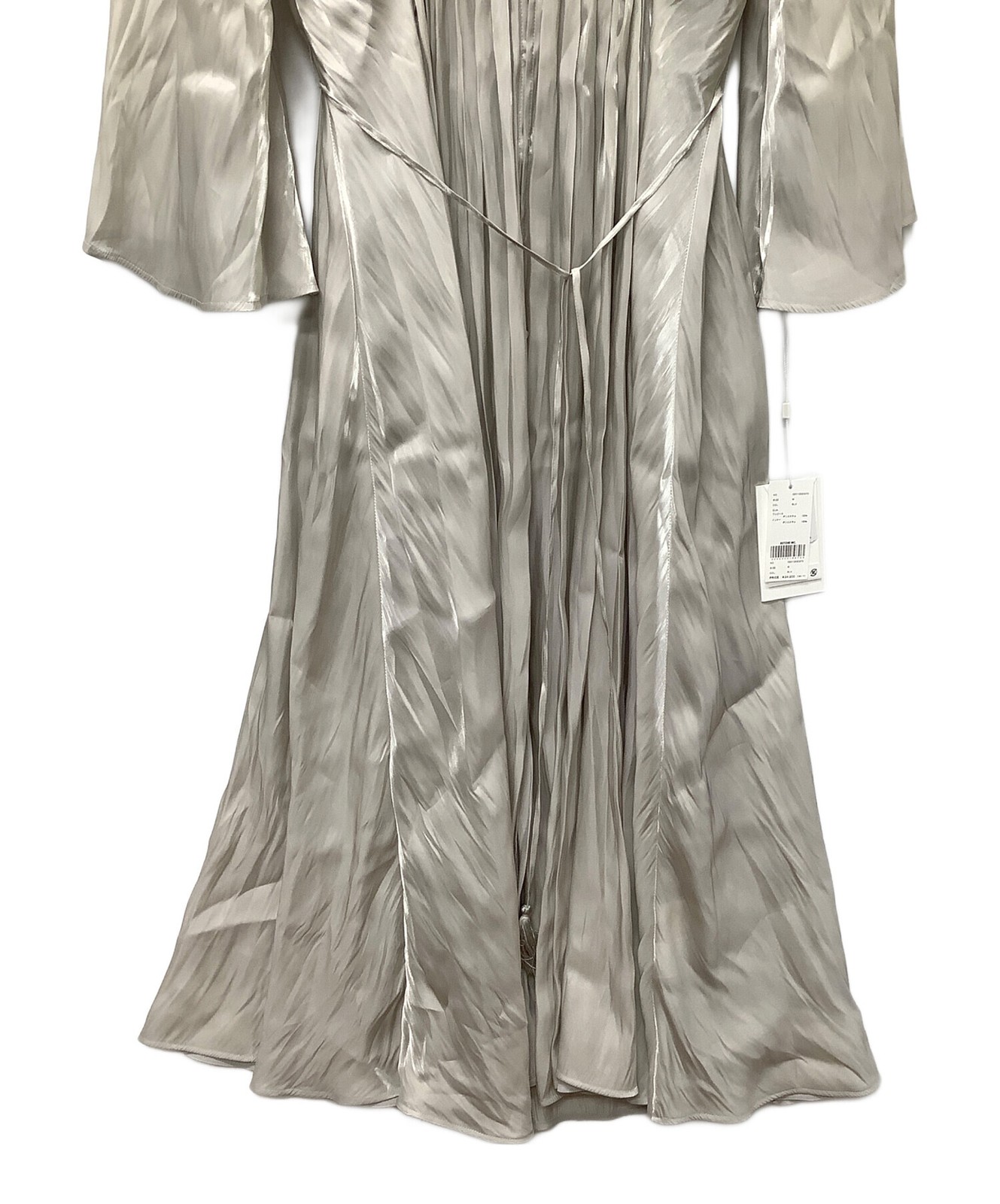 Ameri/ (Ameri) One-piece dress/ silver/ size: M/ … - image 4