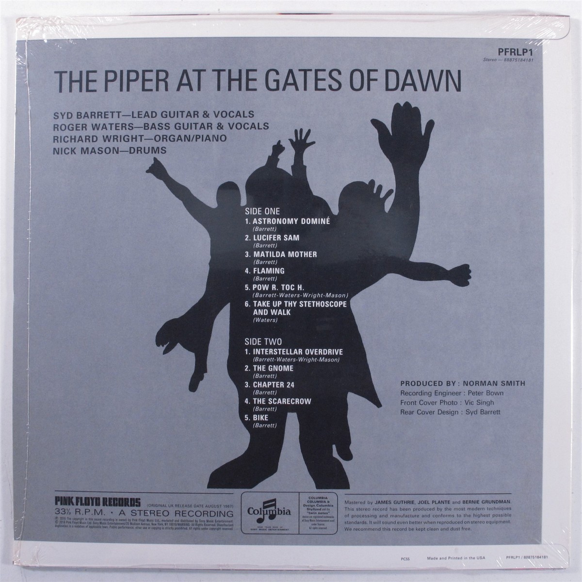 LP Pink Floyd The Piper At The Gates Of Dawn (180g) PFRLP1 PINK FLOYD 未開封 /00260 PINK FLOYD Piper At The Gates Of Dawn PFRLP1 LP 180g 2016 reissue