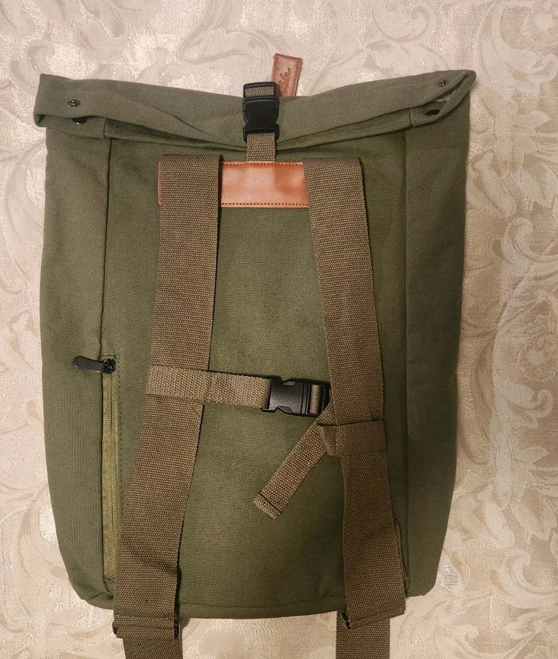 Рюкзак для ноутбука Brooks England Style 15,6 дюйма зеленый - Изображение 4 из 4