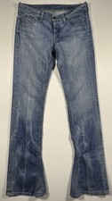 Citizens of Humanity Kelly Bootcut Jeans Women  s 28x34 Blue Distressed
