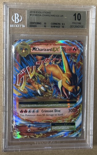 M Charizard-EX graded BGS 10 for sale on eBay