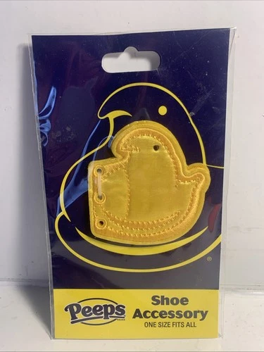 Peeps Yellow Chick Shoe Accessory  - New/Sealed