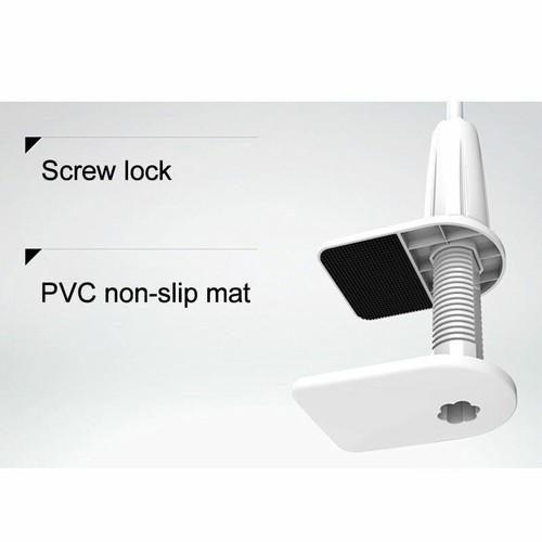 360° Flexible Gooseneck Lazy Bed Clamp Stand Holder Mount For iPad Tablet Arm UK - Picture 9 of 14