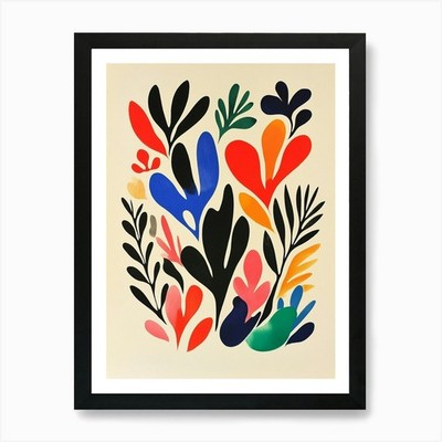 'Flora' 2 Art Print Framed Wall Art Poster Canvas Print Picture