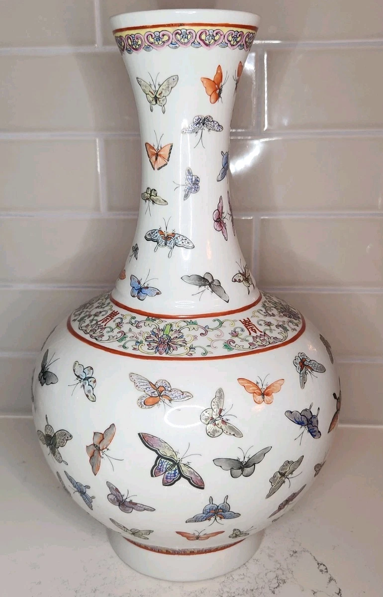 大花瓶中国古董花瓶| eBay