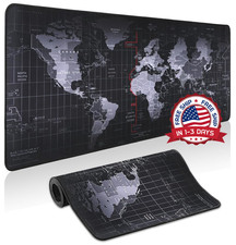 Extended Large High-Performance Anti-Fray Gaming Mouse Pad Computer Keyboard Mat