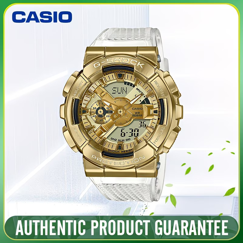 G-SHOCK Série Glacier Golden CASIO montre étanche pour les sports nautiques et le quotidien