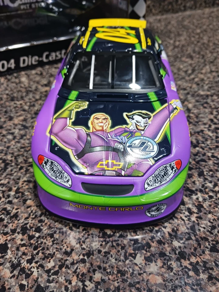 The Joker 2004 Chevy Michigan Team Caliber 1/24 Diecast NASCAR Racing Batman - Image 2 of 4