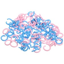 100 Pcs Metal Open Jump Rings Multipurpose Jewelry Making Supplies