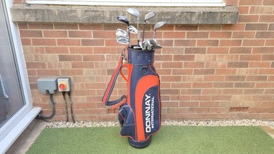 Herren Komplettsatz Rechtshand RH Donnay Evolution Golfschläger Tasche & Zubehör