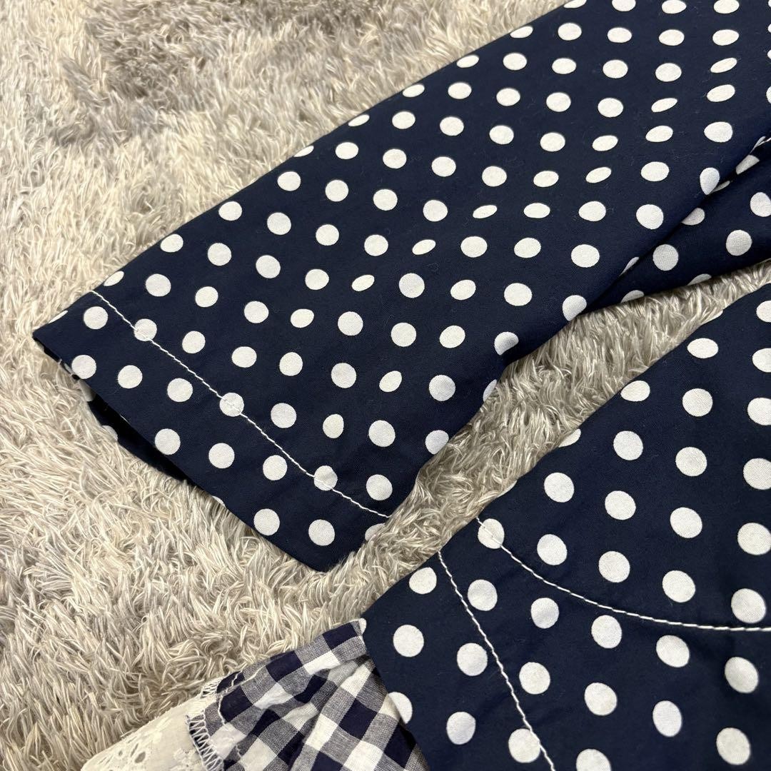 tricot COMME des GARCONS Dot Pattern Jacket Reversible Japan Women