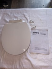 TOTO SS11401 SoftClose Elongated Toilet Seat Cotton White