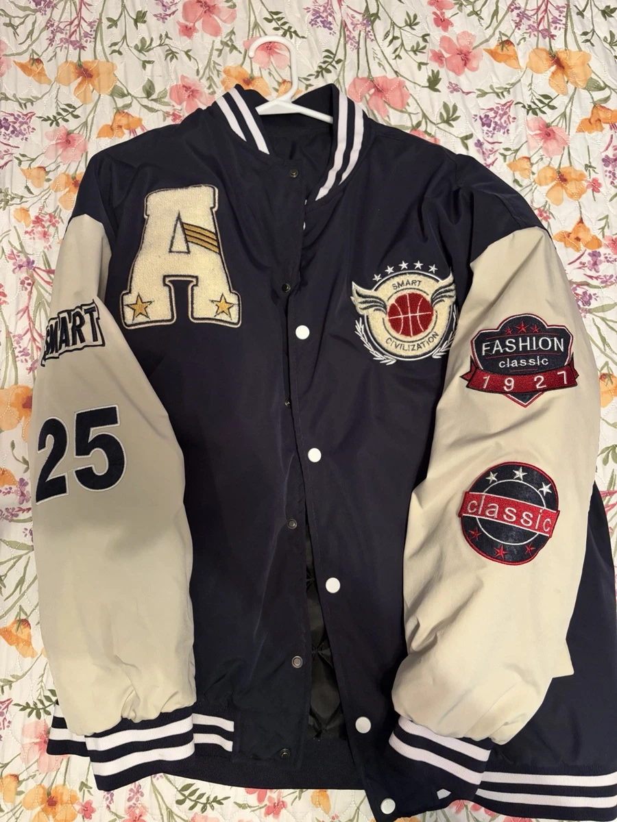 ジャケット・アウター H Logo Varsity Jacket S Satin Varsity Jacket Coats, Jackets & Vests for Men for Sale