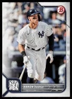 2022 Bowman Aaron Judge #2 BASEBALL CARD New York Yankees