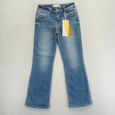 Risen Jeans Women Medium Wash Flare Denim Jeans Size 1 25 RDP5754 NWT