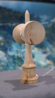 Su Lab “Tobi” Kendama – Friction Clear – Rare 2022 Collectible