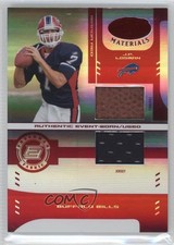 2004 Leaf Certified Materials Freshman Fabric Mirror Red /150 JP Losman #206 0q3