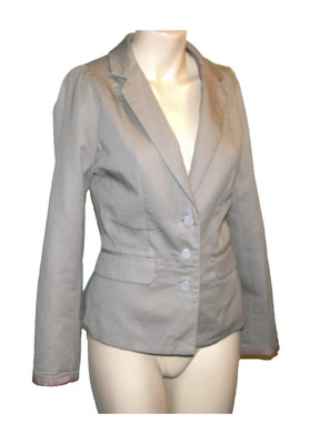 Noa Noa Blazer Jacket Taupe Size:S Excellent Condition