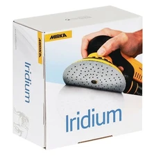 Mirka Iridium 24-6MH-400 Grip-On 6 in. 400 Grit Sanding Disc (50 ct)