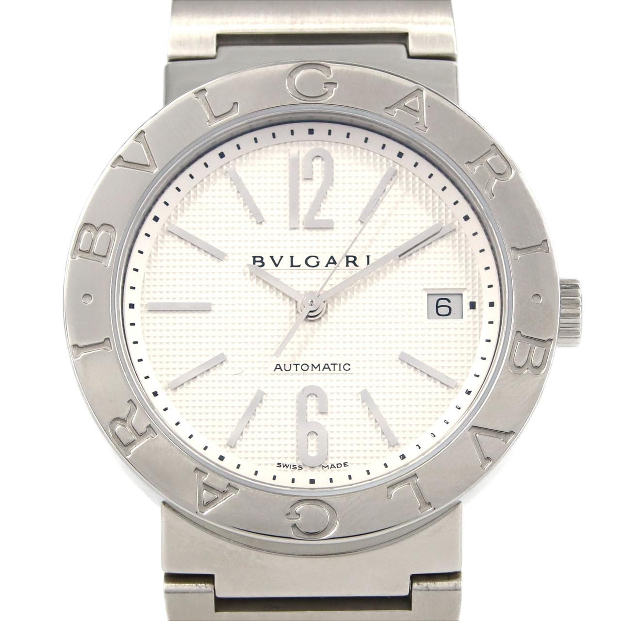 BVLGARI Bvlgari Automatic Watch BB38SSAUTO Stainless Steel Men's Luxury Timepiece